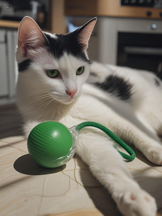 Pelota Electrónica Giratoria Mediana Recargable Usb C Ze-cfy