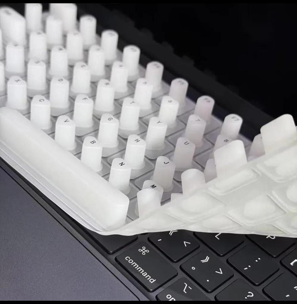 Protector De Teclado Macbook Diseñado Para Uñas Largas
