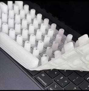 Protector De Teclado Macbook Diseñado Para Uñas Largas