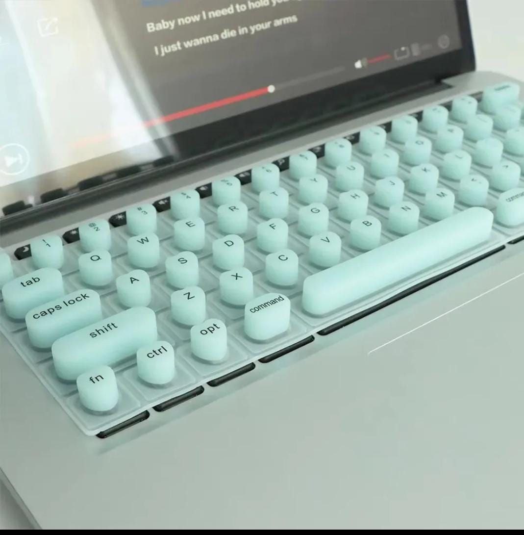 Protector De Teclado Macbook Diseñado Para Uñas Largas