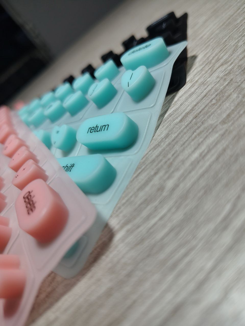 Protector De Teclado Macbook Diseñado Para Uñas Largas